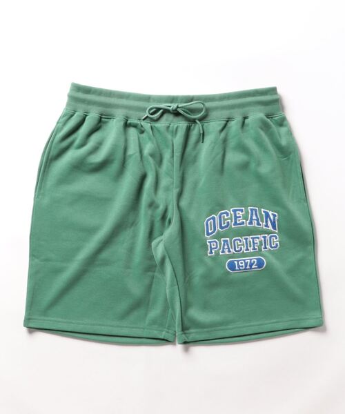 Ocean Pacific(オーシャンパシフィック)の「【OP/オーピー】ロゴスウェットショーツ(スウェットパンツ・メンズ・ブラック/ヘザーグレー/グリーン・X-LARGE/MEDIUM/LARGE)」の21枚目の写真