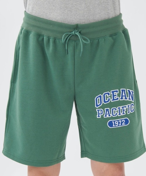 Ocean Pacific(オーシャンパシフィック)の「【OP/オーピー】ロゴスウェットショーツ(スウェットパンツ・メンズ・ブラック/ヘザーグレー/グリーン・X-LARGE/MEDIUM/LARGE)」の13枚目の写真