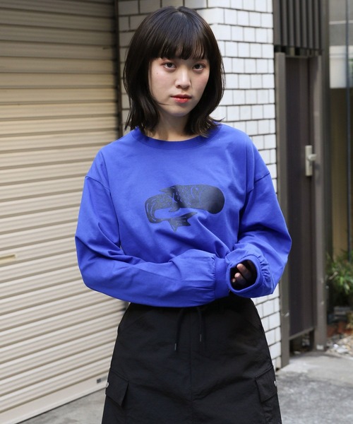 ALAND(エーランド)の「【UNISEX】ALAND/FISH TEE/長袖T/2993979(Tシャツ/カットソー・レディース・ブルー/ホワイト・MEDIUM/LARGE)」の11枚目の写真