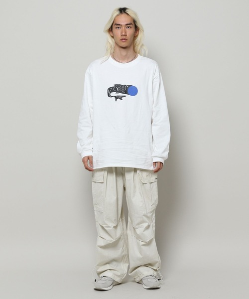 ALAND(エーランド)の「【UNISEX】ALAND/FISH TEE/長袖T/2993979(Tシャツ/カットソー・レディース・ブルー/ホワイト・MEDIUM/LARGE)」の16枚目の写真