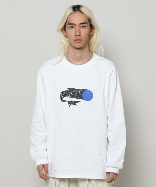ALAND(エーランド)の「【UNISEX】ALAND/FISH TEE/長袖T/2993979(Tシャツ/カットソー・レディース・ブルー/ホワイト・MEDIUM/LARGE)」の17枚目の写真