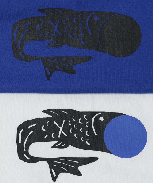 ALAND(エーランド)の「【UNISEX】ALAND/FISH TEE/長袖T/2993979(Tシャツ/カットソー・レディース・ブルー/ホワイト・MEDIUM/LARGE)」の15枚目の写真