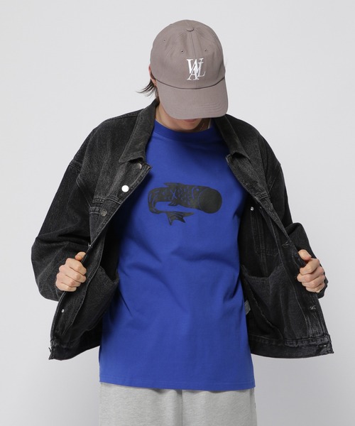 ALAND(エーランド)の「【UNISEX】ALAND/FISH TEE/長袖T/2993979(Tシャツ/カットソー・レディース・ブルー/ホワイト・MEDIUM/LARGE)」の8枚目の写真