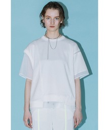 AULA AILA | レイヤードライクアシンメトリーTシャツ(Tシャツ/カットソー)