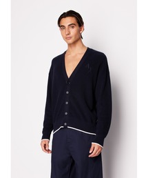 ARMANI EXCHANGE | 【A|X アルマーニ エクスチェンジ】AXロゴ　ニットカーディガン(カーディガン/ボレロ)