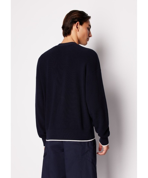ARMANI ニットカーディガン ARMANI EXCHANGE アルマーニ エクスチェンジ ジップアップ