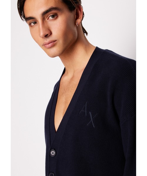 A/Xアルマーニエクスチェンジ ニットカーディガン ARMANI EXCHANGE（アルマーニエクスチェンジ）の「【A|X