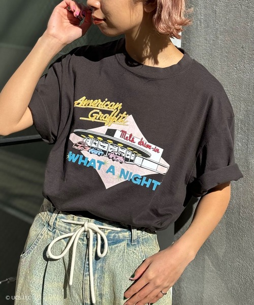 【ユニセックス】【Universalcollection/ユニバーサルコレクション】映画Tシャツ(ブラック)(Tシャツ/カットソー)|CIAOPANIC(チャオパニック) 【ユニセックス】【Universalcollection/ユニバーサルコレクション】映画Tシャツ(ブラック)(Tシャツ/カットソー)|CIAOPANIC(チャオパニック)