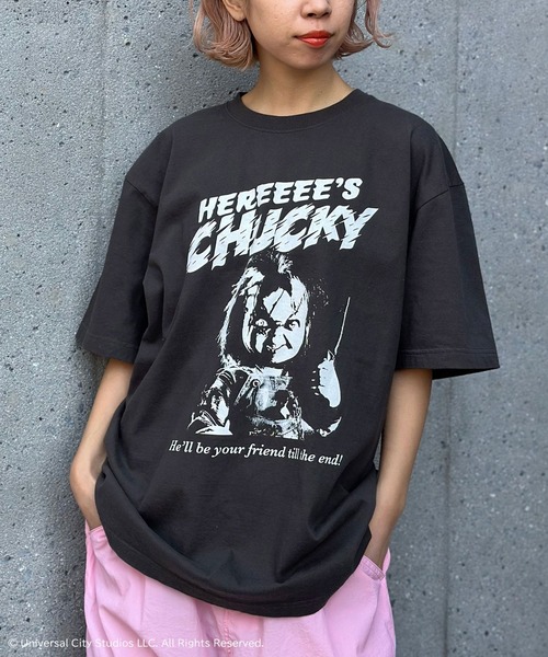 【ユニセックス】【Universalcollection/ユニバーサルコレクション】映画Tシャツ(ブラック)(Tシャツ/カットソー)|CIAOPANIC(チャオパニック) 【ユニセックス】【Universalcollection/ユニバーサルコレクション】映画Tシャツ(ブラック)(Tシャツ/カットソー)|CIAOPANIC(チャオパニック)