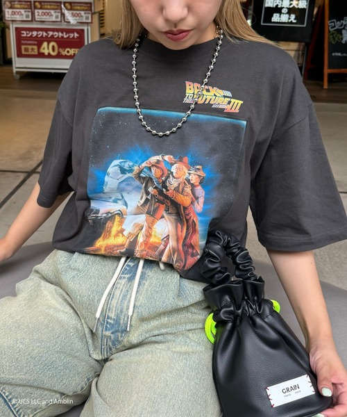 【ユニセックス】【Universalcollection/ユニバーサルコレクション】映画Tシャツ(ブラック)(Tシャツ/カットソー)|CIAOPANIC(チャオパニック) 【ユニセックス】【Universalcollection/ユニバーサルコレクション】映画Tシャツ(ブラック)(Tシャツ/カットソー)|CIAOPANIC(チャオパニック)