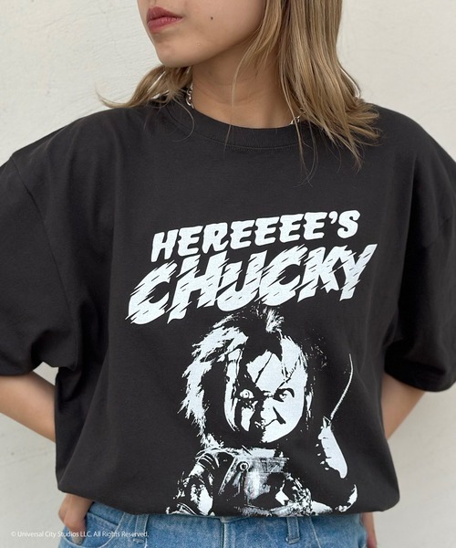 【ユニセックス】【Universalcollection/ユニバーサルコレクション】映画Tシャツ(ブラック)(Tシャツ/カットソー)|CIAOPANIC(チャオパニック) 【ユニセックス】【Universalcollection/ユニバーサルコレクション】映画Tシャツ(ブラック)(Tシャツ/カットソー)|CIAOPANIC(チャオパニック)