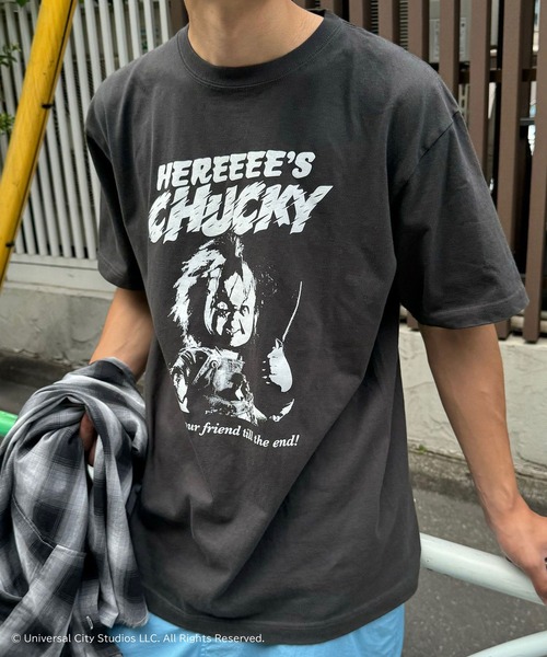 【ユニセックス】【Universalcollection/ユニバーサルコレクション】映画Tシャツ(ブラック)(Tシャツ/カットソー)|CIAOPANIC(チャオパニック) 【ユニセックス】【Universalcollection/ユニバーサルコレクション】映画Tシャツ(ブラック)(Tシャツ/カットソー)|CIAOPANIC(チャオパニック)