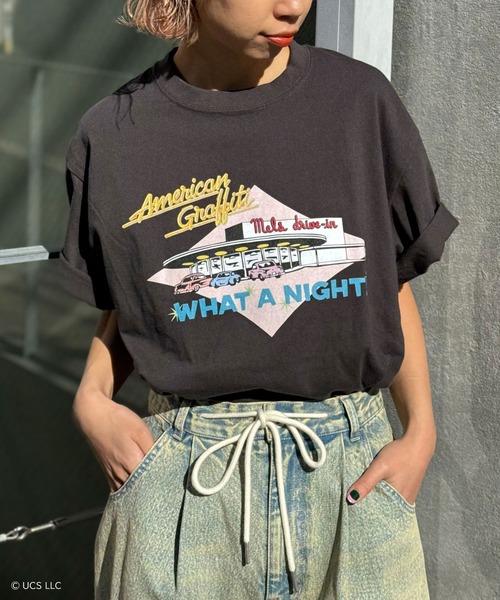 【ユニセックス】【Universalcollection/ユニバーサルコレクション】映画Tシャツ(ブラック)(Tシャツ/カットソー)|CIAOPANIC(チャオパニック) 【ユニセックス】【Universalcollection/ユニバーサルコレクション】映画Tシャツ(ブラック)(Tシャツ/カットソー)|CIAOPANIC(チャオパニック)