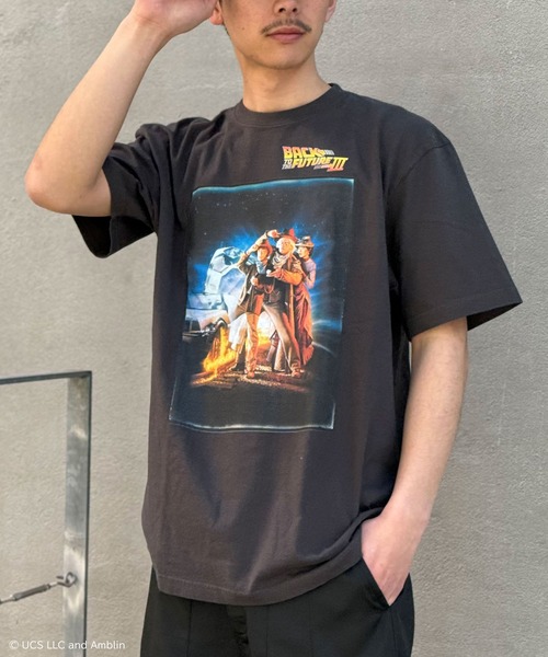【ユニセックス】【Universalcollection/ユニバーサルコレクション】映画Tシャツ(ブラック)(Tシャツ/カットソー)|CIAOPANIC(チャオパニック) 【ユニセックス】【Universalcollection/ユニバーサルコレクション】映画Tシャツ(ブラック)(Tシャツ/カットソー)|CIAOPANIC(チャオパニック)