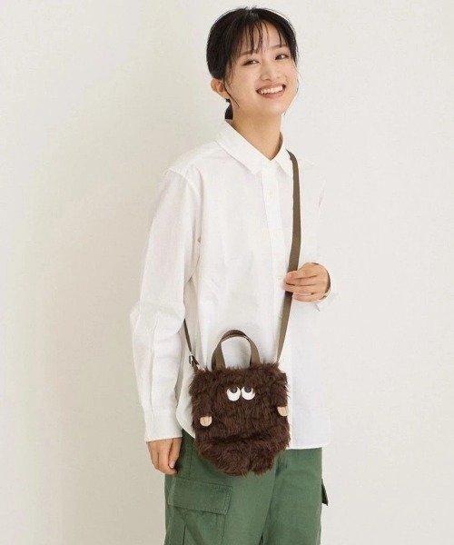 go slow caravan(ゴースローキャラバン)の「ROOTOTE/ルートート EU.BR.2wayクリプテッド-B(ショルダーバッグ・レディース・ホワイト/ベージュ/カーキ/ブラウン・FREE)」の18枚目の写真