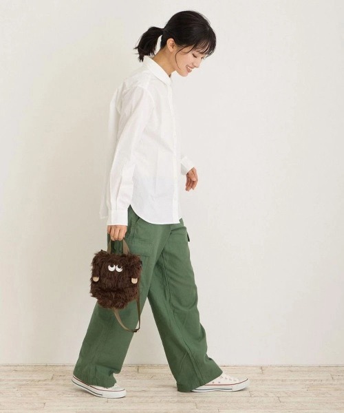go slow caravan(ゴースローキャラバン)の「ROOTOTE/ルートート EU.BR.2wayクリプテッド-B(ショルダーバッグ・レディース・ホワイト/ベージュ/カーキ/ブラウン・FREE)」の14枚目の写真
