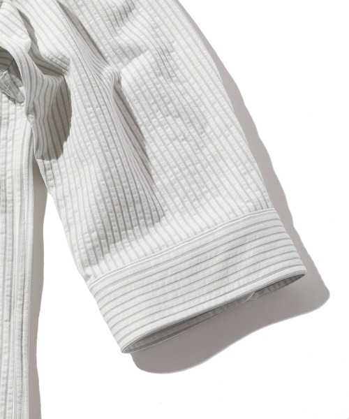 CROWDED CLOSET（クラウデッドクローゼット）の「【HIGH COOL/ハイクール】七分袖シャツ（シャツ/ブラウス・メンズ・ホワイト/ブルー系その他/ネイビー・01/02/03/04）」の20枚目の写真