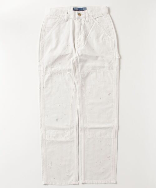 現行ポロラルフローレン　コットンサテンユーティリティパンツ　ベイカーパンツ　QR 90's Polo Ralph Lauren ベイカーパンツ 