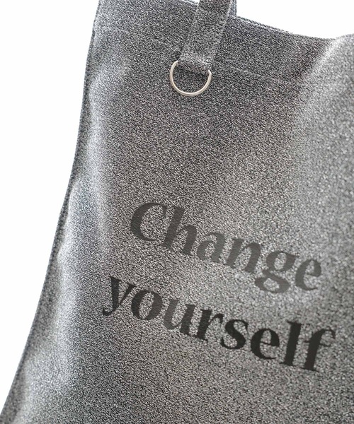 GLOBAL WORK（グローバルワーク）の「推しごとマルチWAYラメトート/109230（トートバッグ・レディース・ホワイト/シルバー/ブラック/ピンク/ブルー/パープル・FREE）」の11枚目の写真