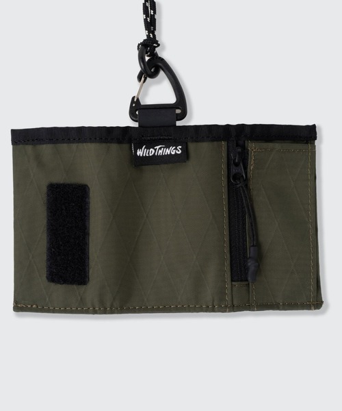 WILD THINGS（ワイルドシングス）の「【WILDTHINGS / ワイルドシングス】 NECK WALLET（財布・メンズ・ブラック/オリーブ/SHERBET/ベージュ・FREE）」の6枚目の写真