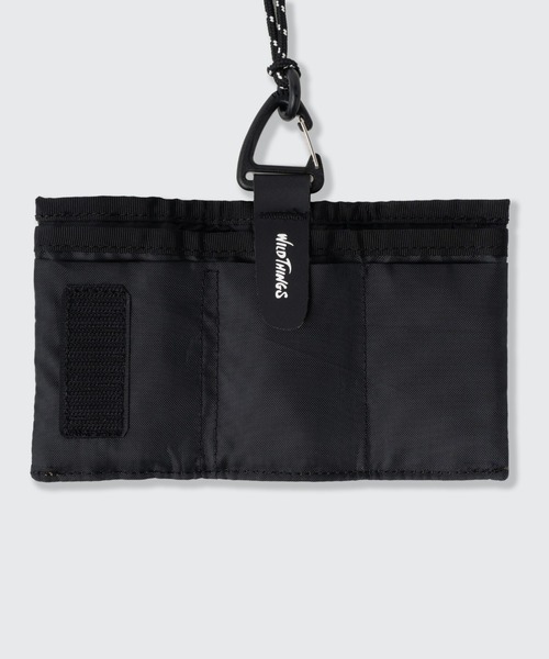 WILD THINGS（ワイルドシングス）の「【WILDTHINGS / ワイルドシングス】 NECK WALLET（財布・メンズ・ブラック/オリーブ/SHERBET/ベージュ・FREE）」の7枚目の写真
