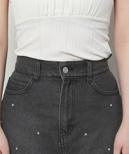 3.3 Field Trip （3.3フィールドトリップ）の「3.3 Field Trip／ビジューデニムスカート 2994321（デニムスカート・レディース・ブラック/ブルー・FREE）」の18枚目の写真