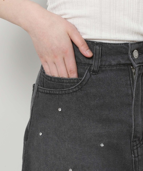 3.3 Field Trip （3.3フィールドトリップ）の「3.3 Field Trip／ビジューデニムスカート 2994321（デニムスカート・レディース・ブラック/ブルー・FREE）」の20枚目の写真