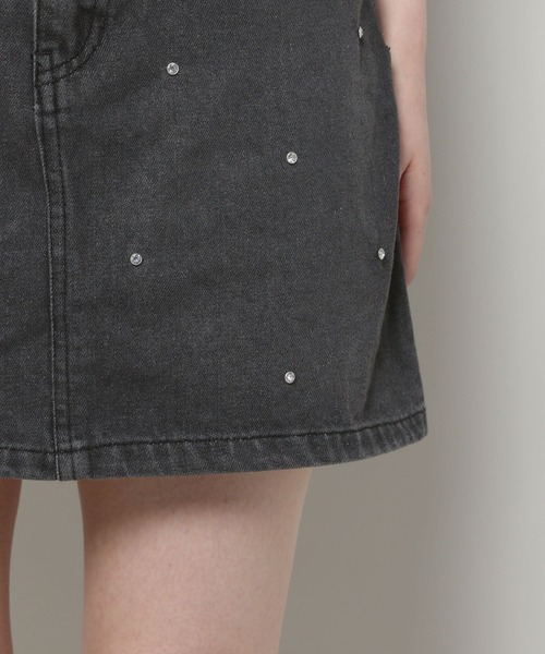 3.3 Field Trip （3.3フィールドトリップ）の「3.3 Field Trip／ビジューデニムスカート 2994321（デニムスカート・レディース・ブラック/ブルー・FREE）」の21枚目の写真