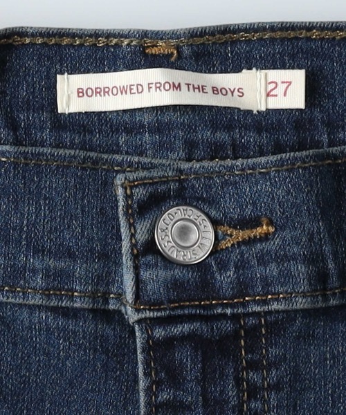 【セール】【Levi's】BOYFRIEBD テーパードデニムパンツ（デニムパンツ）｜Levi's（リーバイス）