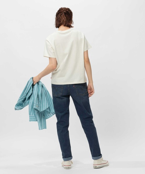 【セール】【Levi's】BOYFRIEBD テーパードデニムパンツ（デニムパンツ）｜Levi's（リーバイス）