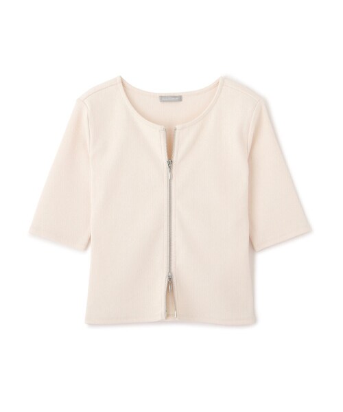 JILLSTUART - ダブルジップカットトップス ジルバイジルスチュアート JILL by JILLSTUART ダブルジップ