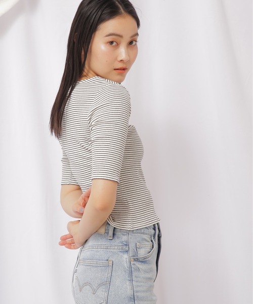 JILLSTUART - ダブルジップカットトップス ジルバイジルスチュアート JILL by JILLSTUART ダブルジップ