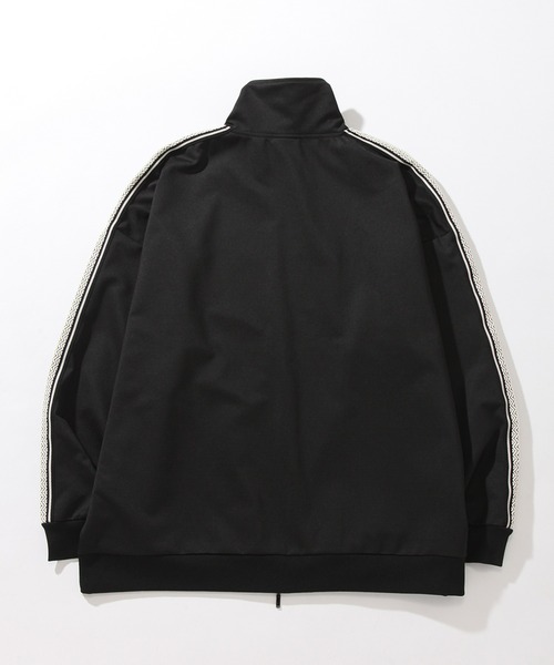 THRASHER（スラッシャー）の「【THRASHER/スラッシャー】ワンポイント ライントラックブルゾン（セットアップ対応）（ブルゾン・メンズ・グリーン/オフホワイト/ブラック/ベージュ・XL/M/L）」の13枚目の写真