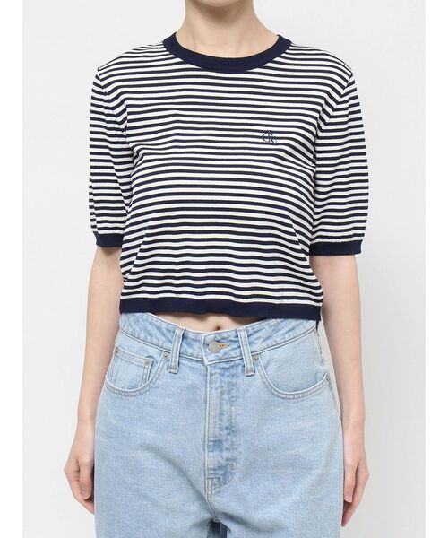 CALNAMUR（カルナムール）の「ショートスリーブロゴニット（ニット/セーター・レディース・その他1/ブラック/その他・FREE）」の20枚目の写真