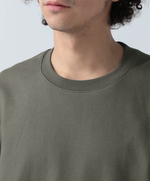 BAYFLOW（ベイフロー）の「[セットでお得!] レイヤード5分袖Tシャツ（Tシャツ/カットソー・メンズ・ベージュ/ブラック/カーキ/オフホワイト・SMALL/MEDIUM/LARGE）」の11枚目の写真
