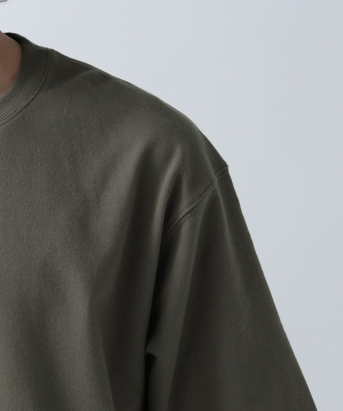 BAYFLOW（ベイフロー）の「[セットでお得!] レイヤード5分袖Tシャツ（Tシャツ/カットソー・メンズ・ベージュ/ブラック/カーキ/オフホワイト・SMALL/MEDIUM/LARGE）」の12枚目の写真