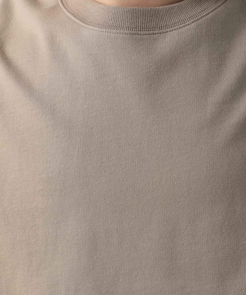 BAYFLOW（ベイフロー）の「[セットでお得!] レイヤード5分袖Tシャツ（Tシャツ/カットソー・メンズ・ベージュ/ブラック/カーキ/オフホワイト・SMALL/MEDIUM/LARGE）」の9枚目の写真