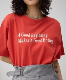 プリントロゴTシャツ