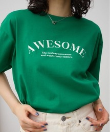 プリントロゴTシャツ