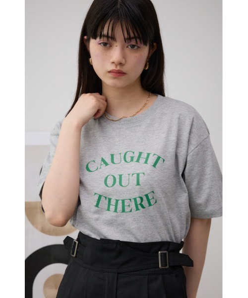 AZUL by moussy（アズールバイマウジー）の「プリントロゴTシャツ（Tシャツ/カットソー・レディース・オフホワイト/グレー系その他2/レッド/グリーン・FREE）」の16枚目の写真