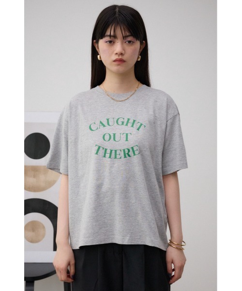 AZUL by moussy（アズールバイマウジー）の「プリントロゴTシャツ（Tシャツ/カットソー・レディース・オフホワイト/グレー系その他2/レッド/グリーン・FREE）」の18枚目の写真