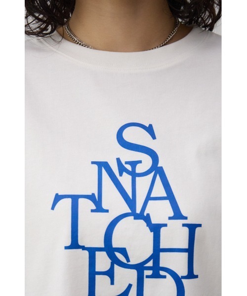 AZUL by moussy（アズールバイマウジー）の「プリントロゴTシャツ（Tシャツ/カットソー・レディース・オフホワイト/グレー系その他2/レッド/グリーン・FREE）」の11枚目の写真