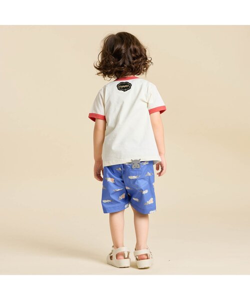 BIT'Z（ビッツ）の「ワニ&カバめくれるギミックTシャツ（Tシャツ