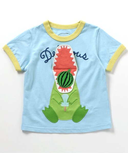 BIT'Z（ビッツ）の「ワニ&カバめくれるギミックTシャツ（Tシャツ