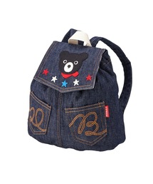 【1点物】まるてんぼう　リュック　バックパック　デニム　インディゴブルー　宇宙 1点物】まるてんぼう リュック バックパック デニム インディゴ