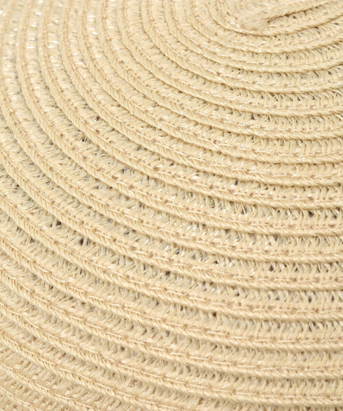 SLAP SLIP（スラップスリップ）の「フレアプリムリボン付き帽子(48~54cm)（ハット・キッズ・ホワイト/ベージュ・50cm/48cm/52cm/54cm）」の6枚目の写真