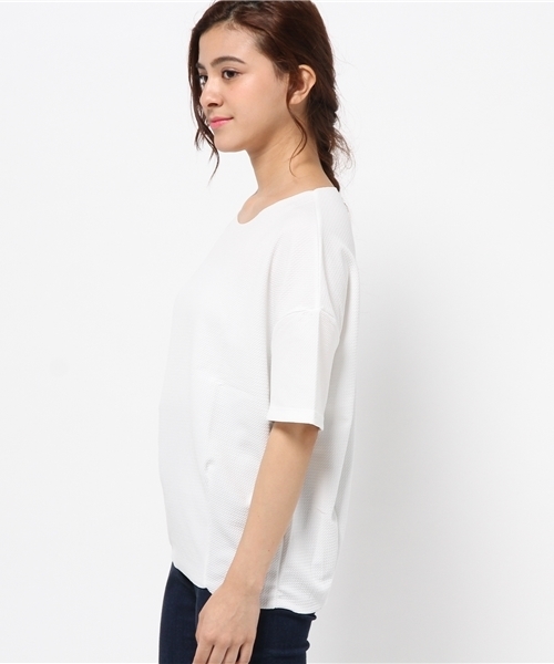 WHO'S WHO gallery(フーズフーギャラリー)の「【becco】セットアップTEE(Tシャツ/カットソー・レディース・ホワイト/ブラック・FREE)」の6枚目の写真