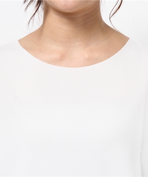 WHO'S WHO gallery(フーズフーギャラリー)の「【becco】セットアップTEE(Tシャツ/カットソー・レディース・ホワイト/ブラック・FREE)」の8枚目の写真