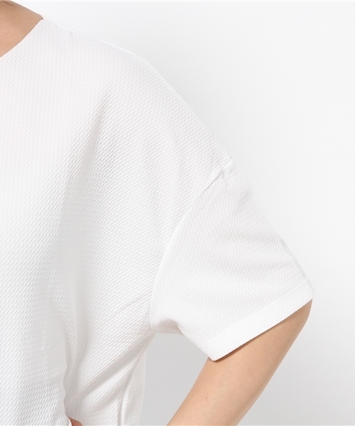 WHO'S WHO gallery(フーズフーギャラリー)の「【becco】セットアップTEE(Tシャツ/カットソー・レディース・ホワイト/ブラック・FREE)」の9枚目の写真