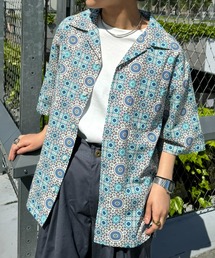 CIAOPANIC TYPY | アフリカンバティックアソート柄オープンカラーシャツ(シャツ/ブラウス)